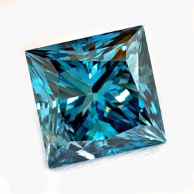 Blauer Diamant mit 1.35 Ct, P1