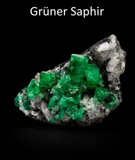 Grüner Saphir