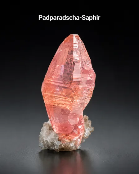 Padparadscha-Saphir