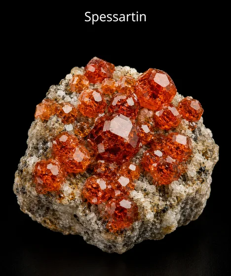 Spessartin (Mandarin-Granat)