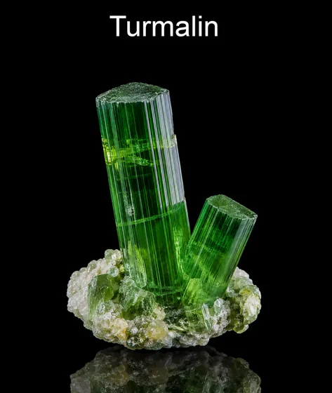 Verdelith (Grüner Turmalin)